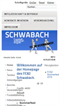 Mobile Screenshot of fc82schwabach.com